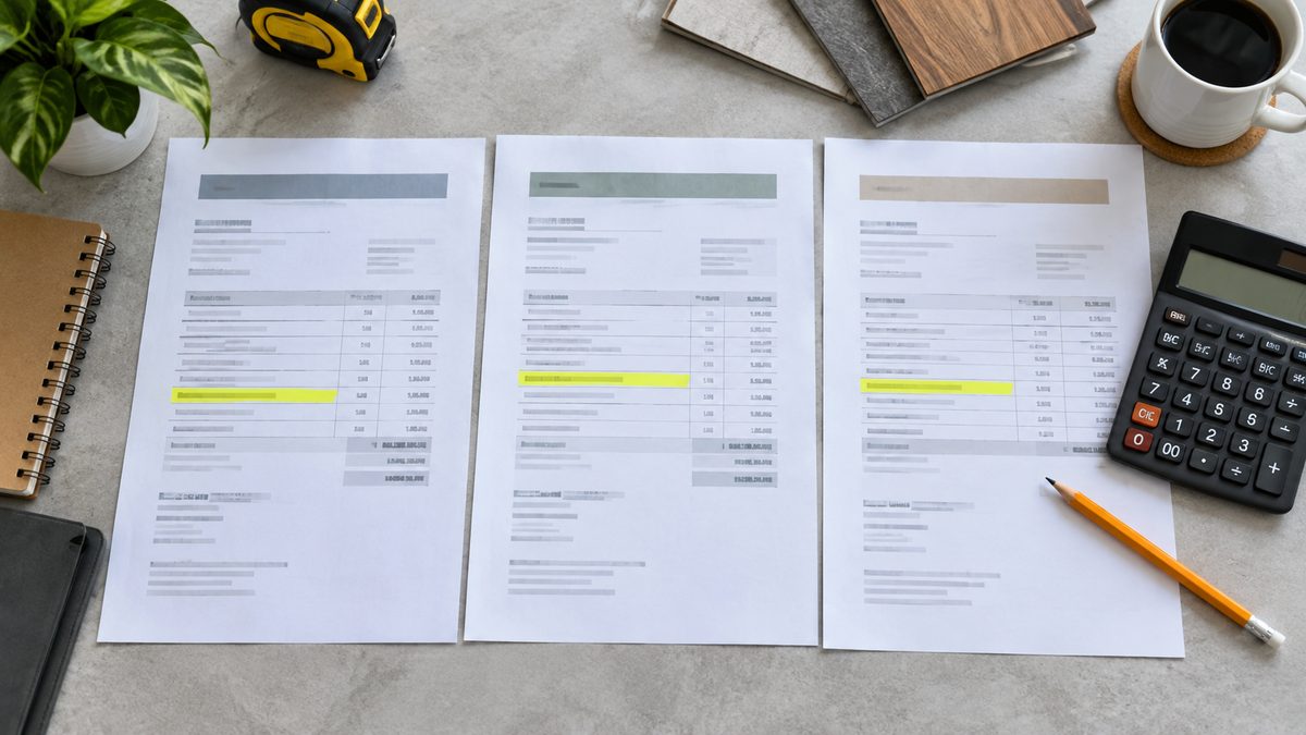 How to Compare Quotations Before You Hire a Service Provider