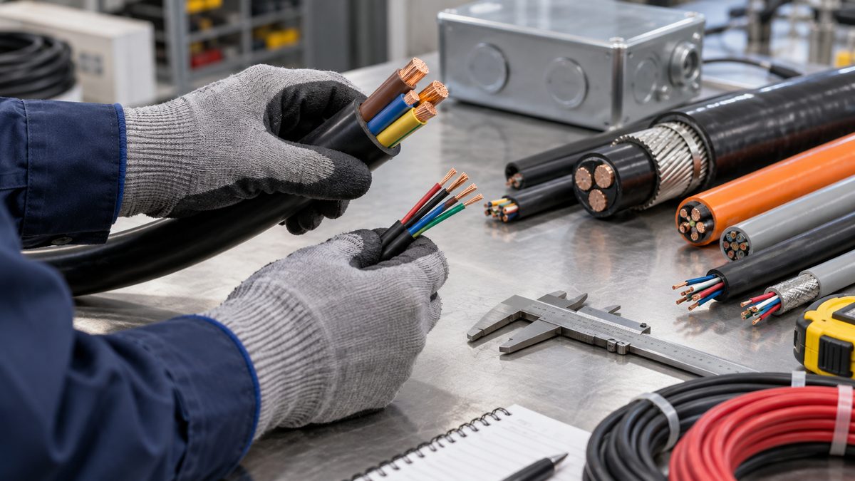 How to Choose the Right Industrial Cables and Wiring