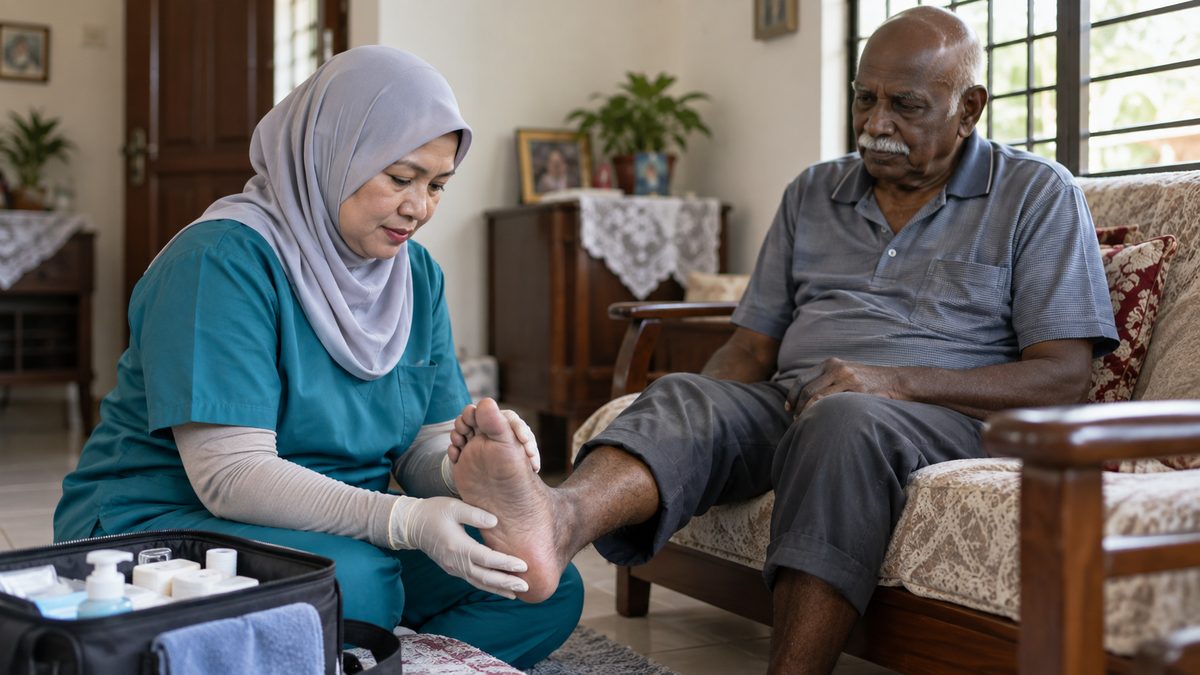 Diabetic Foot Ulcer Care at Home and When HBOT May Help